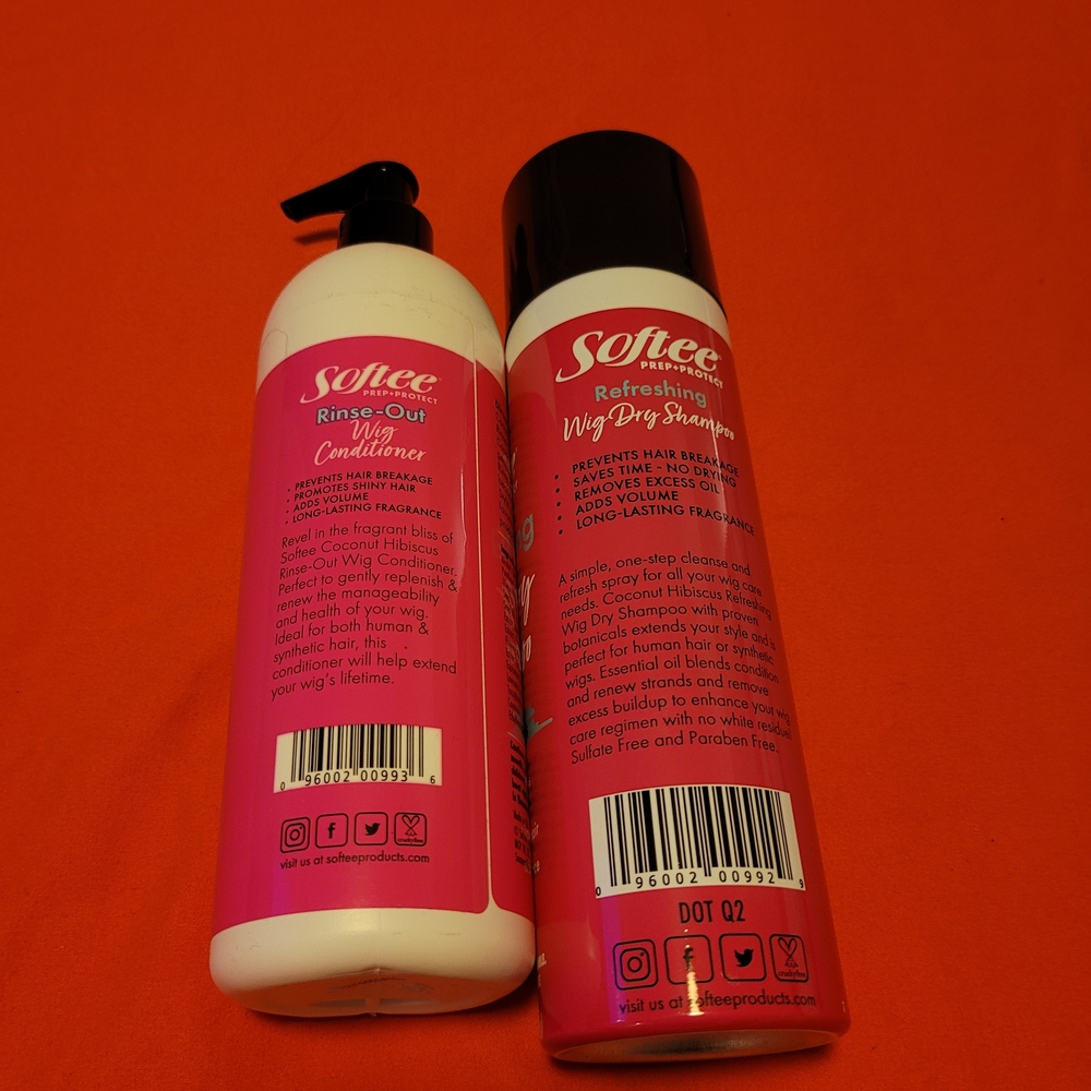 Softee Pink Rinse-Out Wig Conditioner - Picture 2 of 6